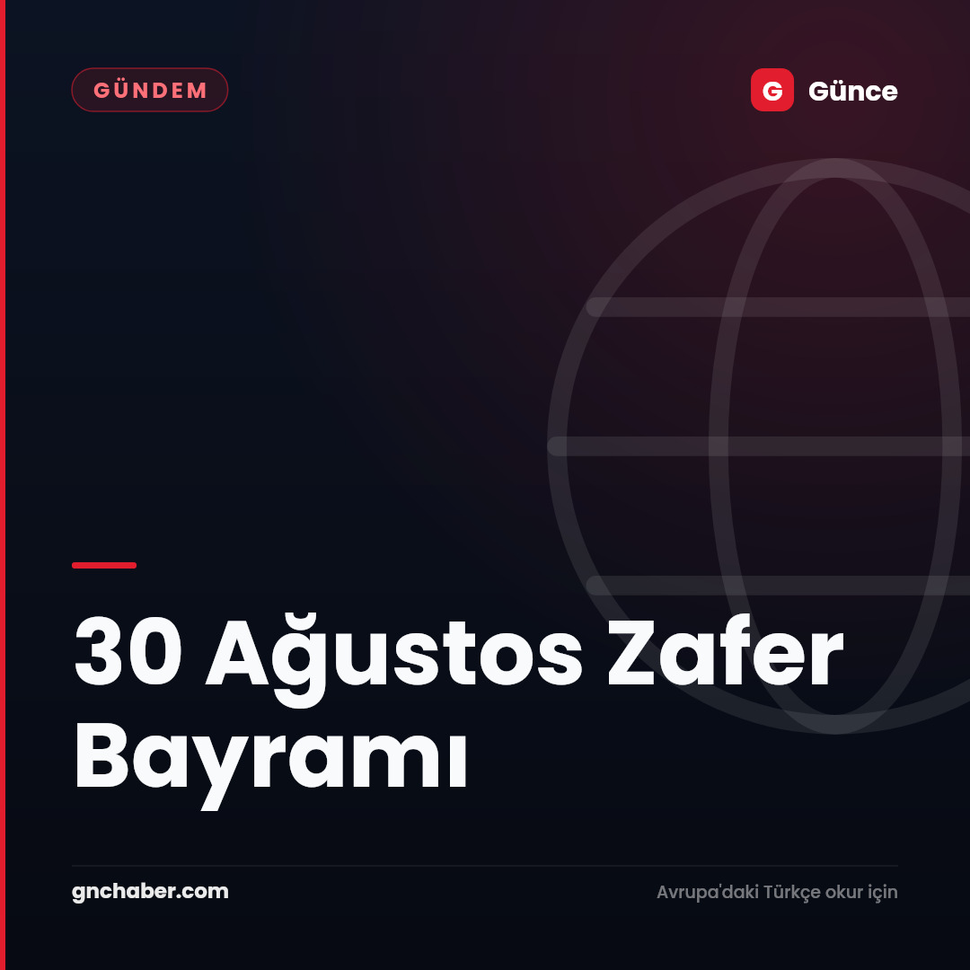 30 Ağustos Zafer Bayramı