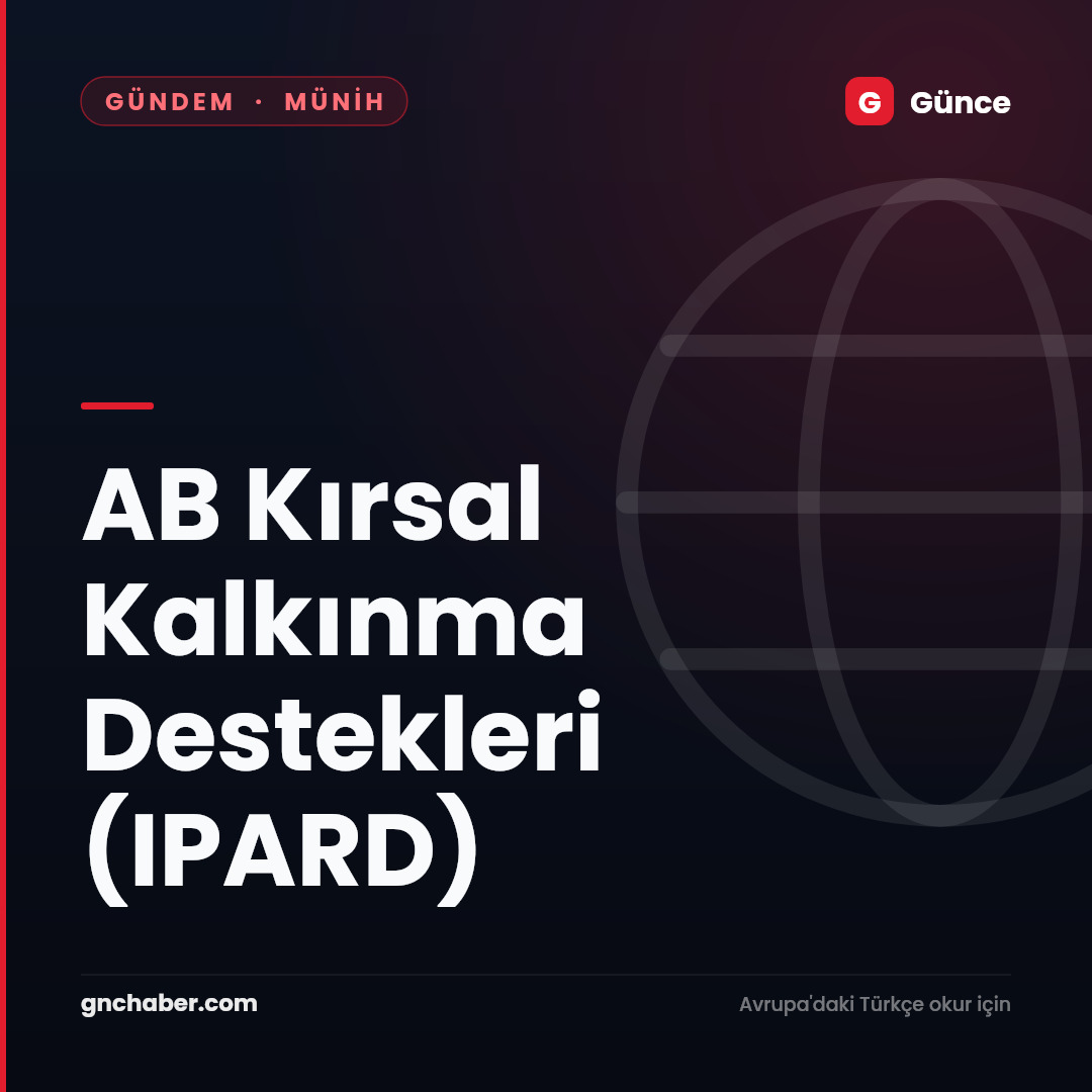 AB Kırsal Kalkınma Destekleri (IPARD)