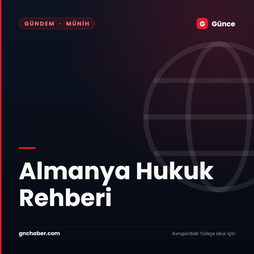 Almanya Hukuk Rehberi