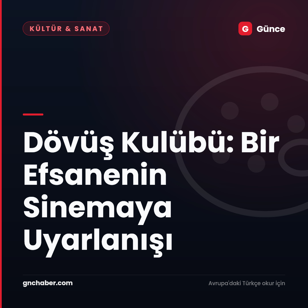 Dövüş Kulübü: Bir Efsanenin Sinemaya Uyarlanışı