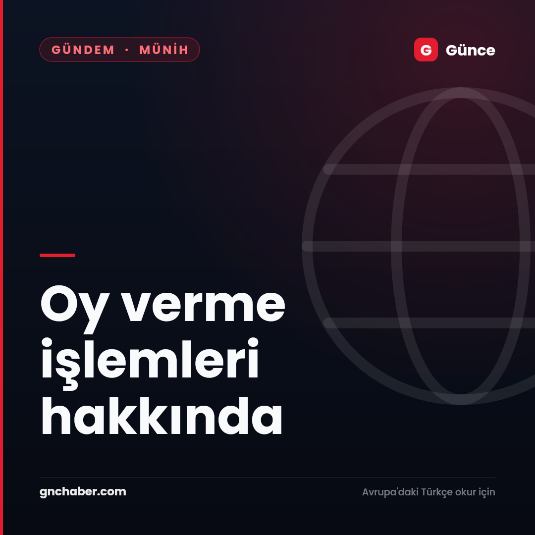 Oy verme işlemleri hakkında