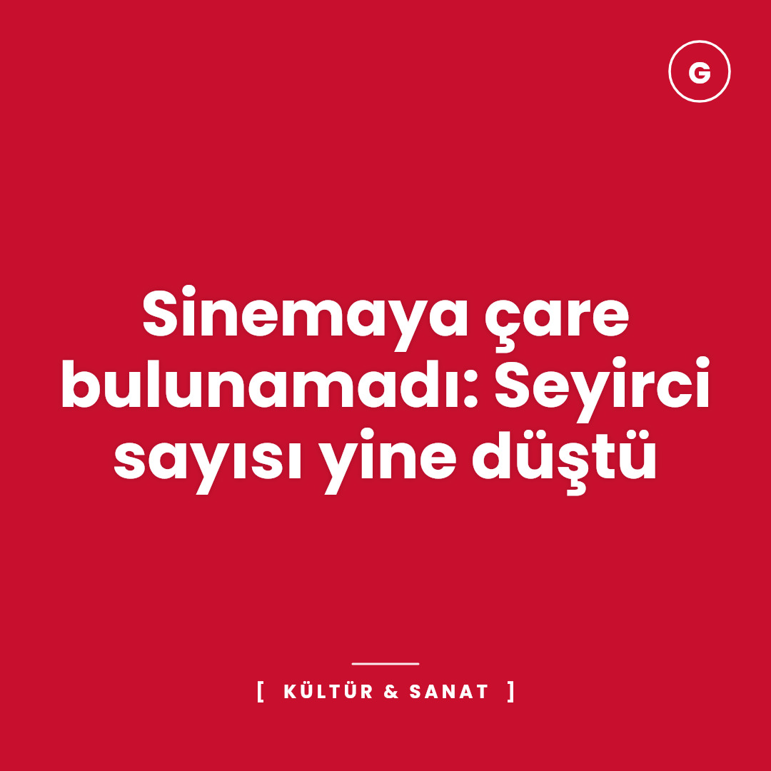 Sinemaya çare bulunamadı: Seyirci sayısı yine düştü